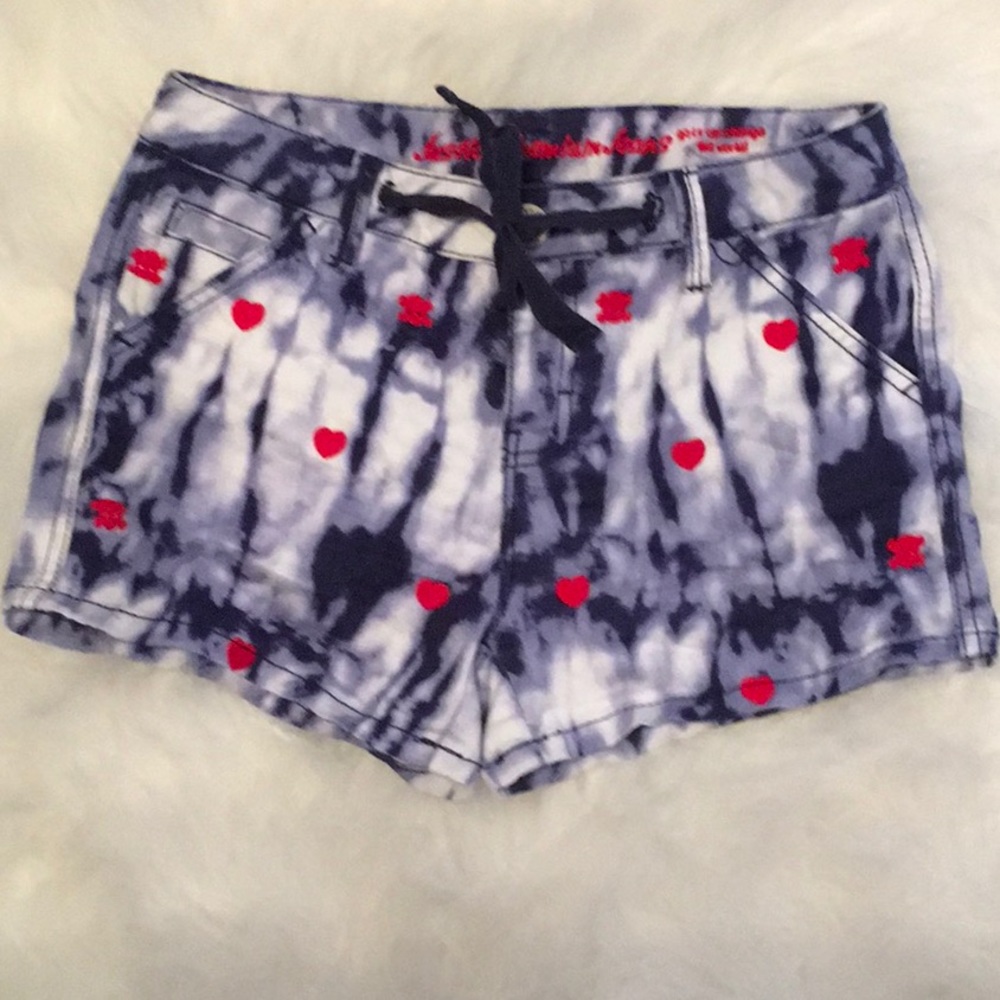 Nwot tie dye jean shorts